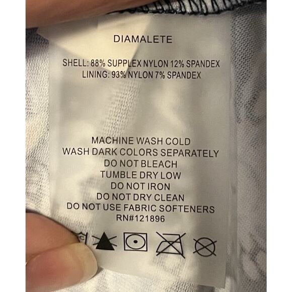 Title Nine Double Dare Stretch Knit Dress Romper in Tabriz Print Women’s Medium - Picture 5 of 11